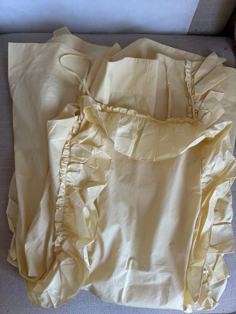 Sea New York Lisette Midi Dress US6 Light Yellow - Picture 5 of 8